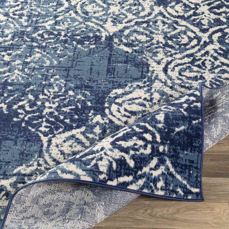 Ledbury Global Navy Area Rug