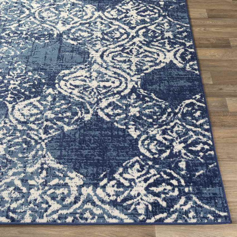 Ledbury Global Navy Area Rug