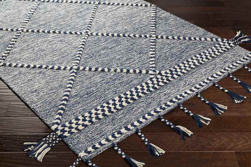 Leyton Global Navy Area Rug