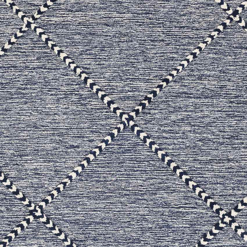 Leyton Global Navy Area Rug