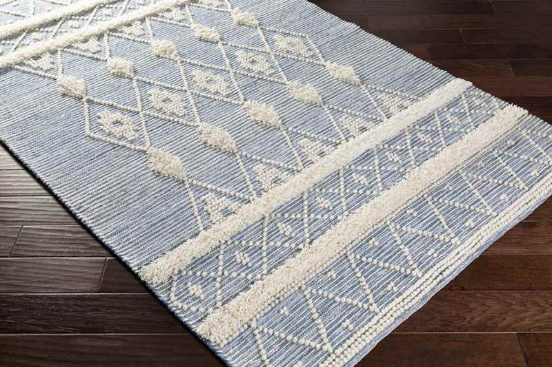 Loddon Global Sky Blue Area Rug