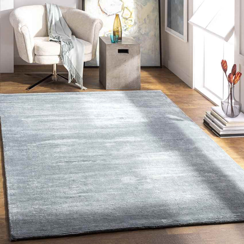 Lydd Modern Aqua Area Rug