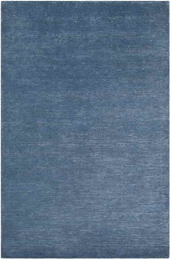 Midhurst Modern Dark Blue Area Rug