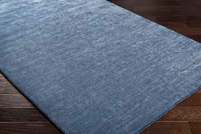 Midhurst Modern Dark Blue Area Rug