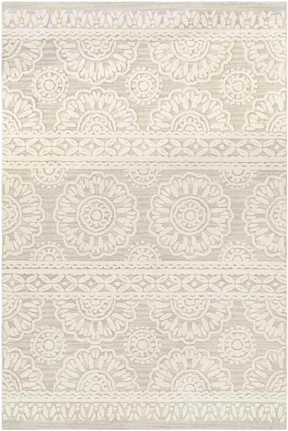 Newmarket Traditional Light Gray Area Rug