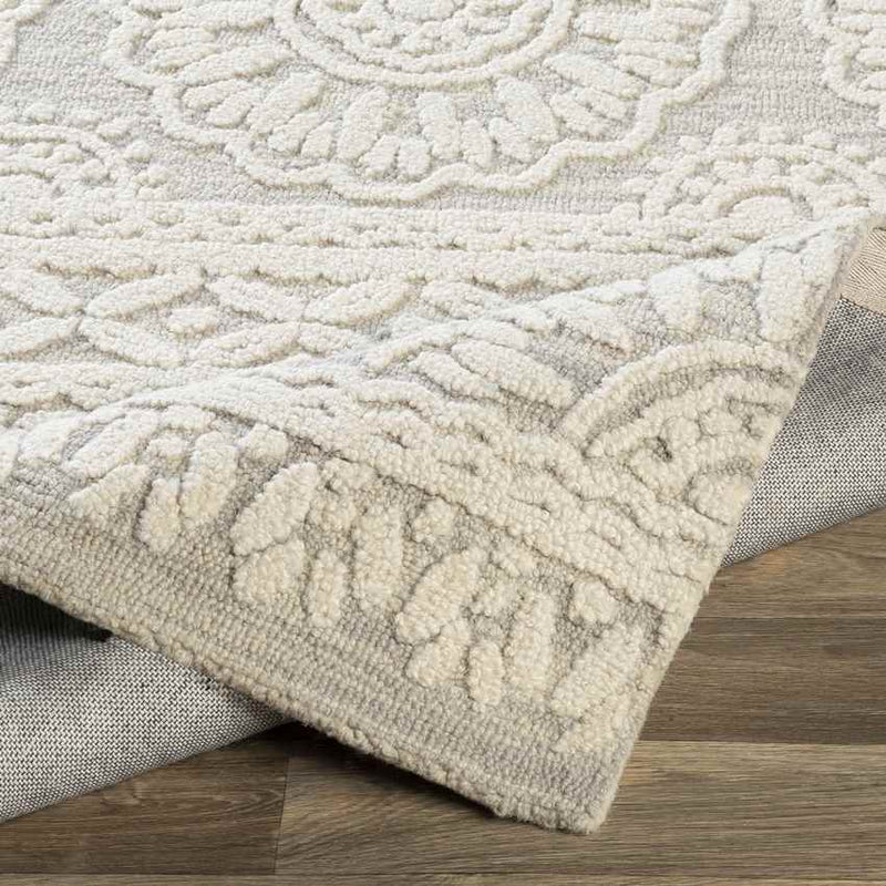 Newmarket Traditional Light Gray Area Rug