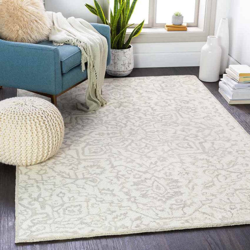 Normanton Traditional Beige Area Rug