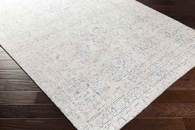 Orpington Traditional Denim Area Rug