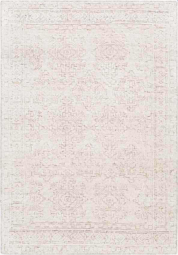 Orpington Traditional White Area Rug