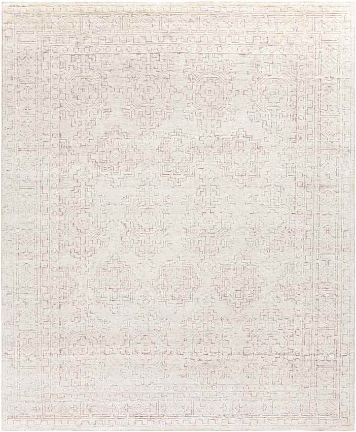 Orpington Traditional White Area Rug