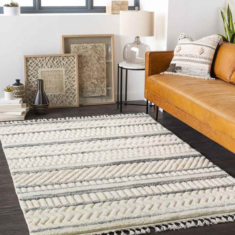 Pickering Global Cream Area Rug