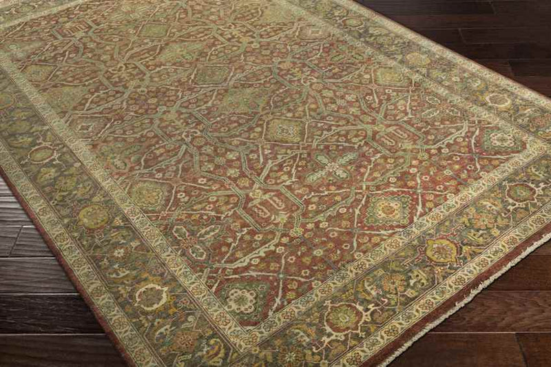 Reigate Traditional Clay Area Rug