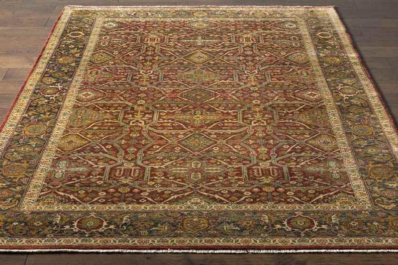 Reigate Traditional Clay Area Rug