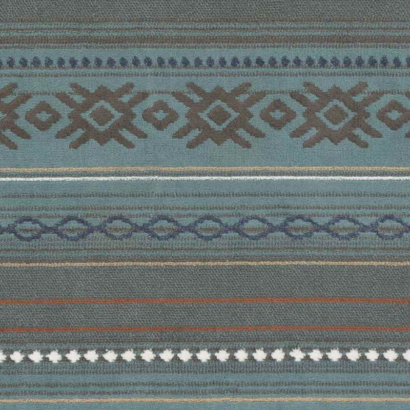 Rothbury Rustic Teal Area Rug