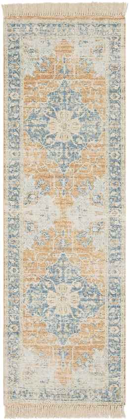 Sandbach Traditional Sky Blue Area Rug