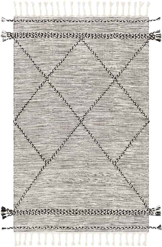 Sandwich Global Black Area Rug