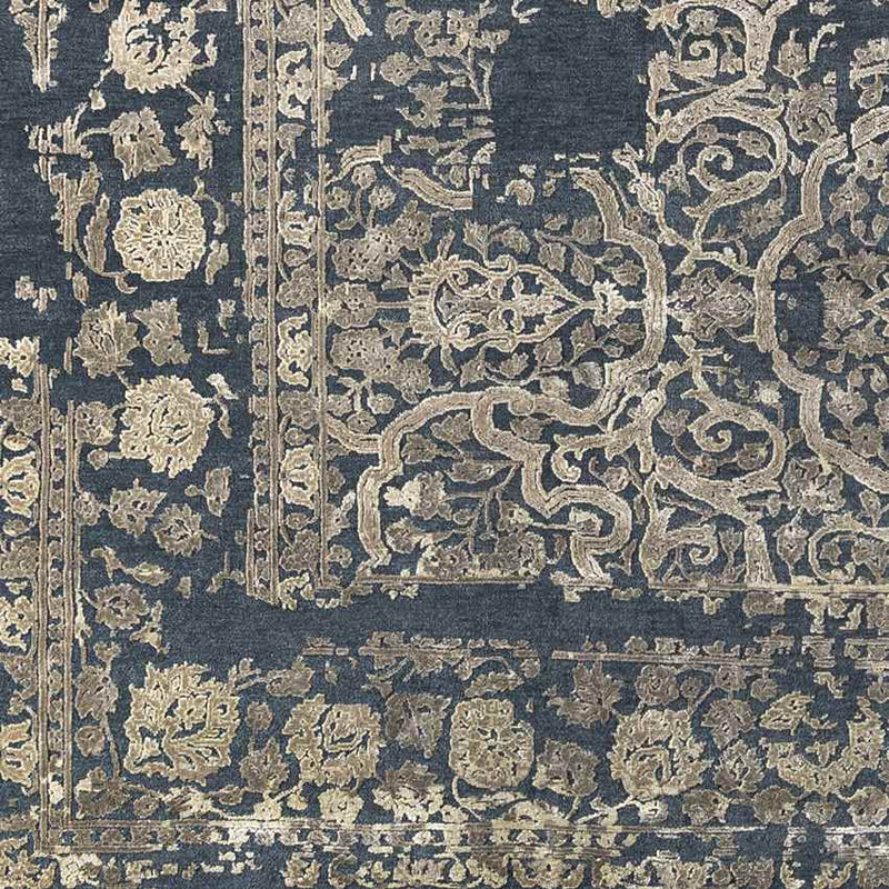 Seaton Traditional Medium Gray Area Rug