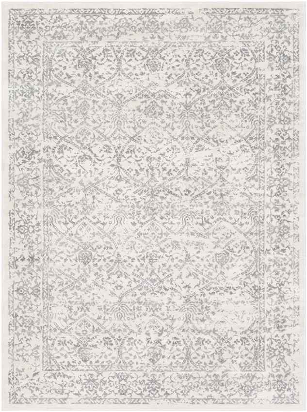 Beauvais Traditional Gray/Ivory Area Rug