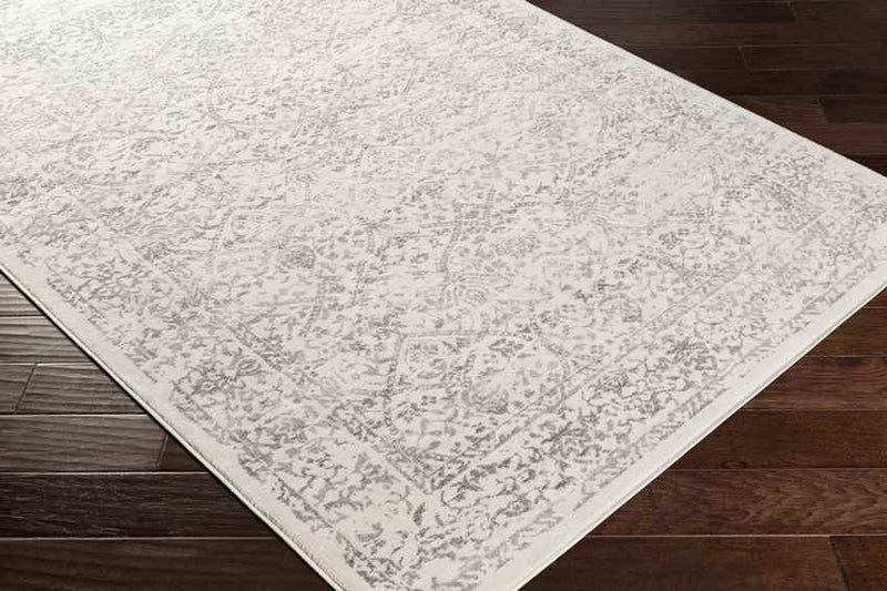 Beauvais Traditional Gray/Ivory Area Rug