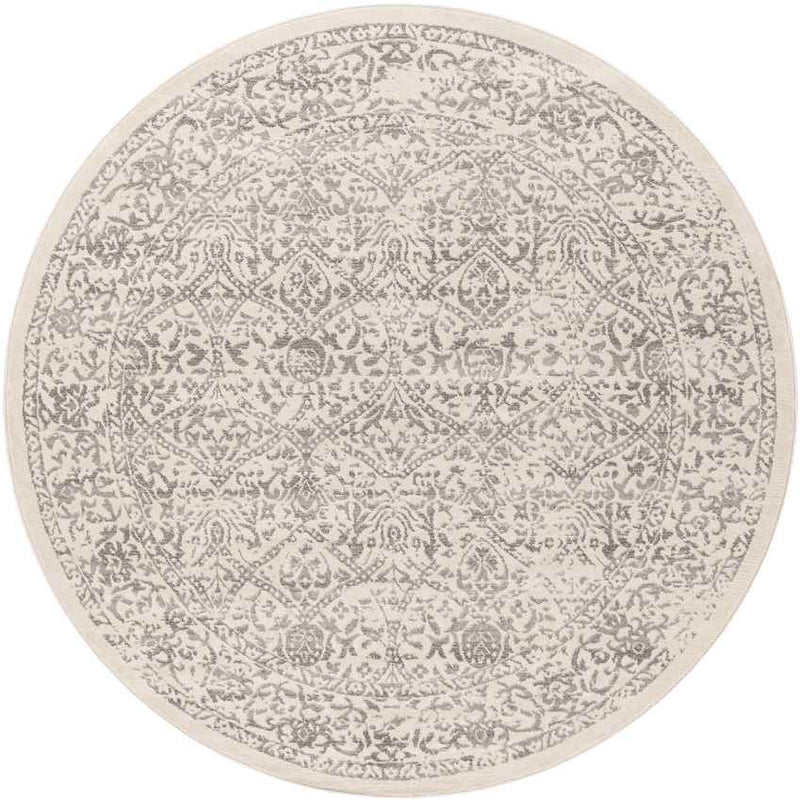 Beauvais Traditional Gray/Ivory Area Rug