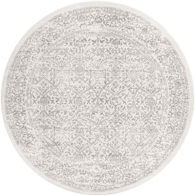 Beauvais Traditional Gray/Ivory Area Rug