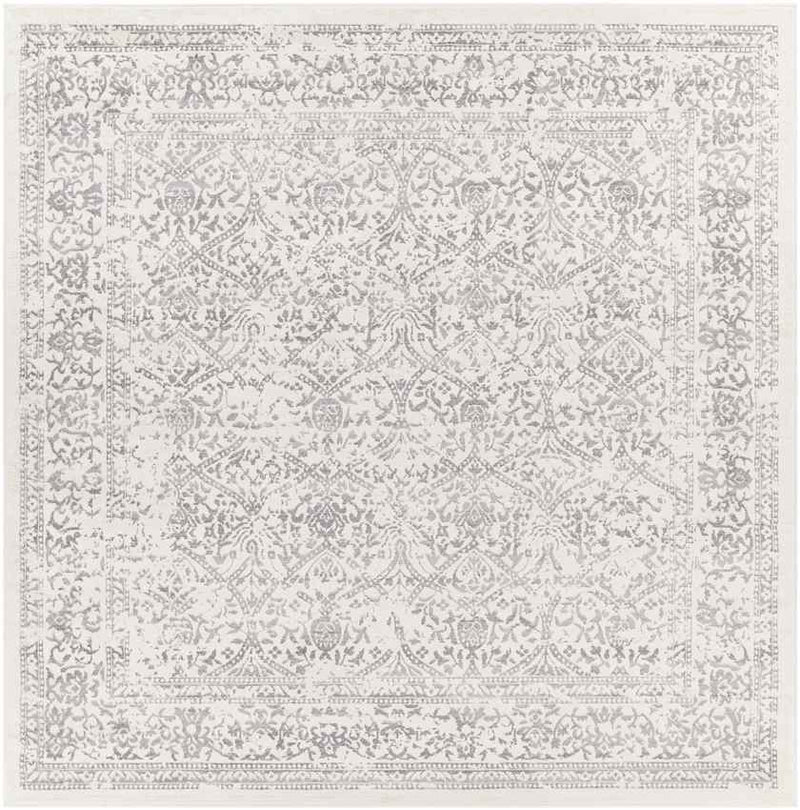 Beauvais Traditional Gray/Ivory Area Rug