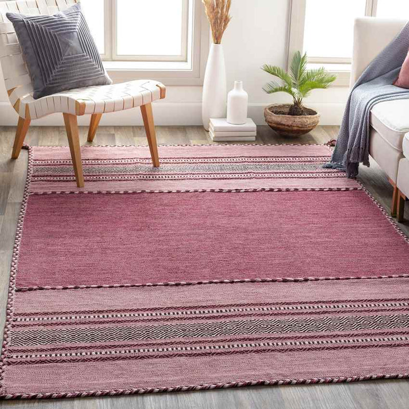 Slough Global Pale Pink Area Rug