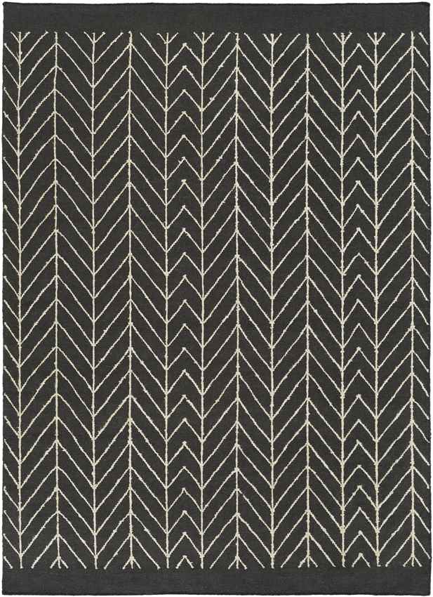 Hampshire Global Neutral/Black Area Rug