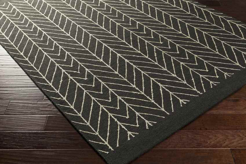 Hampshire Global Neutral/Black Area Rug