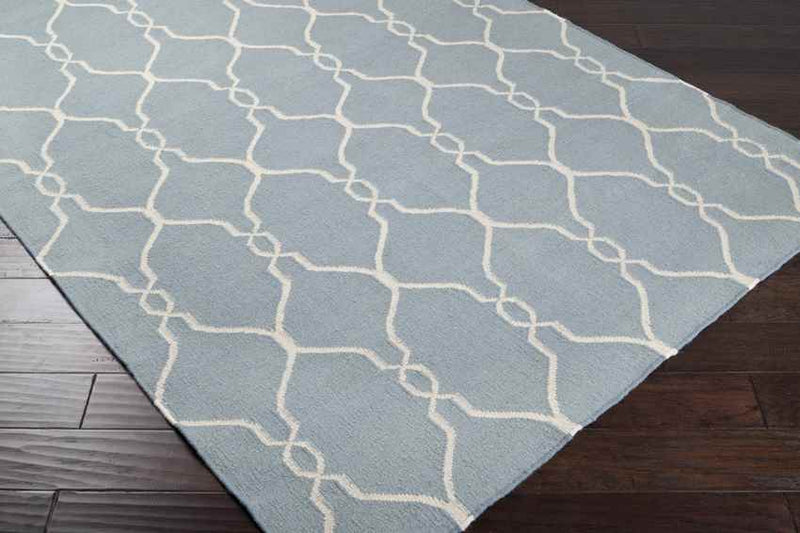 Hendon Modern Bright Blue Area Rug