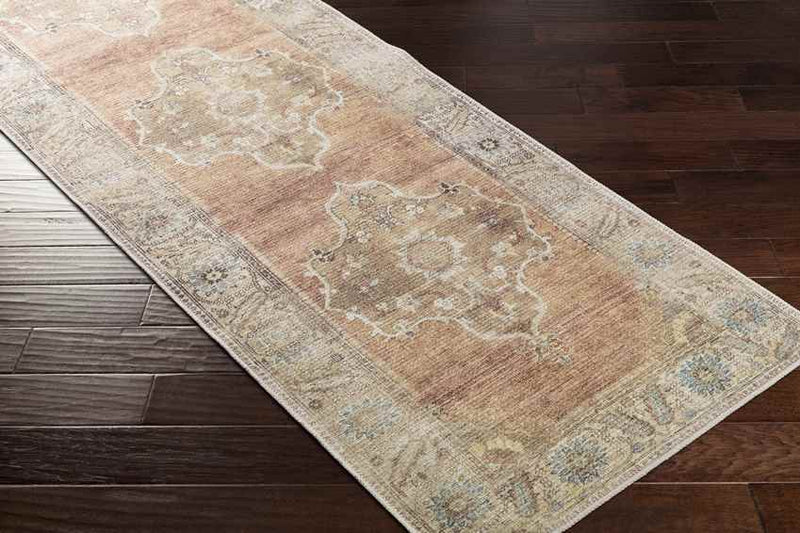 Spilsby Traditional Camel Area Rug