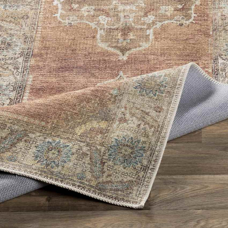 Spilsby Traditional Camel Area Rug