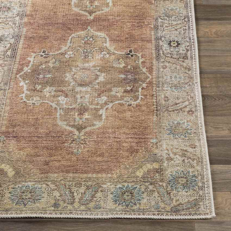 Spilsby Traditional Camel Area Rug