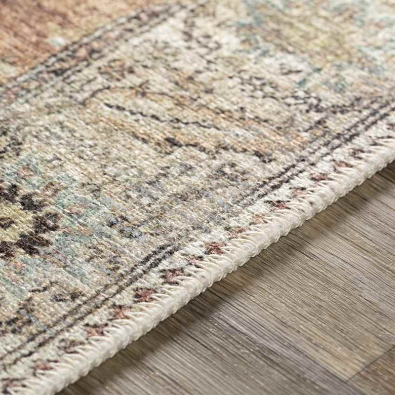 Spilsby Traditional Camel Area Rug