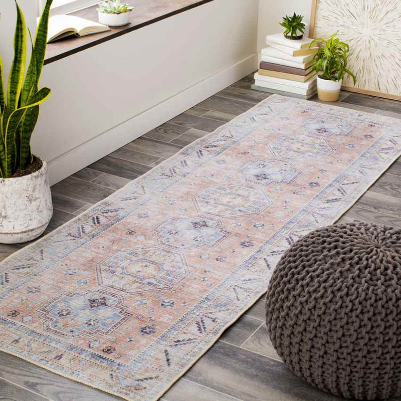 Stafford Traditional Peach Area Rug