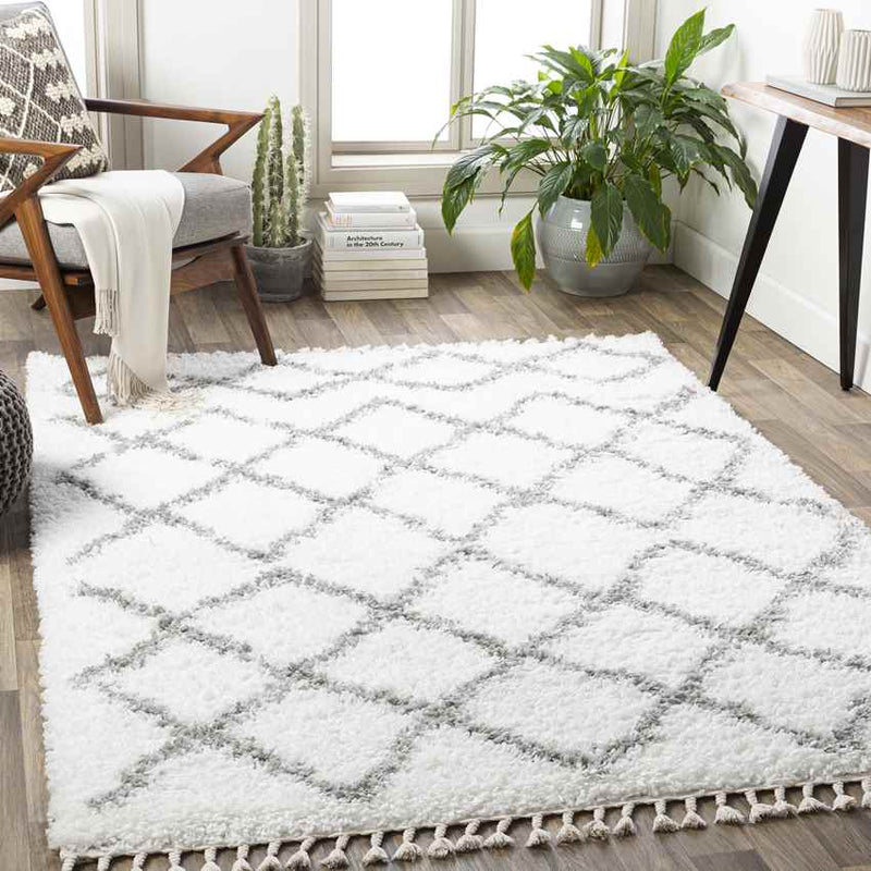 Stamford Global White Area Rug