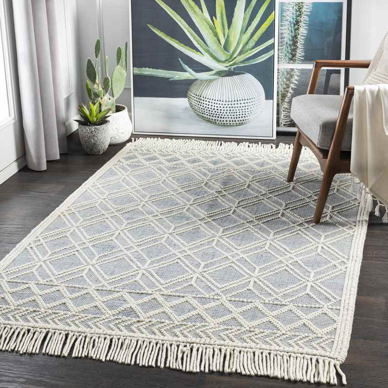 Staveley Cottage Denim Area Rug