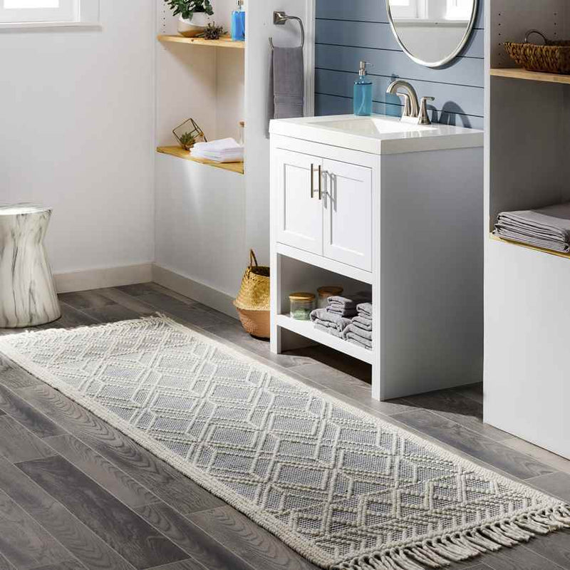 Staveley Cottage Denim Area Rug