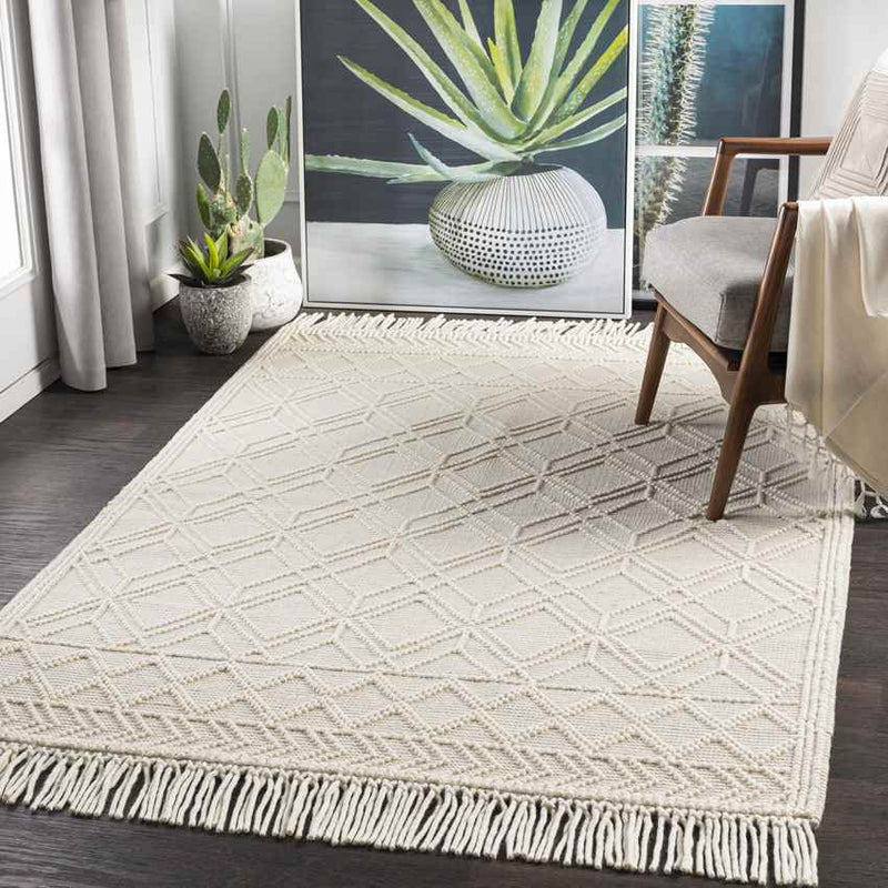 Staveley Cottage Beige Area Rug