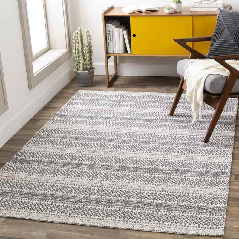 Stone Global Silver Gray Area Rug