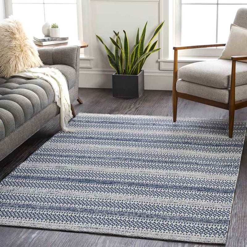 Stone Global Dark Blue Area Rug