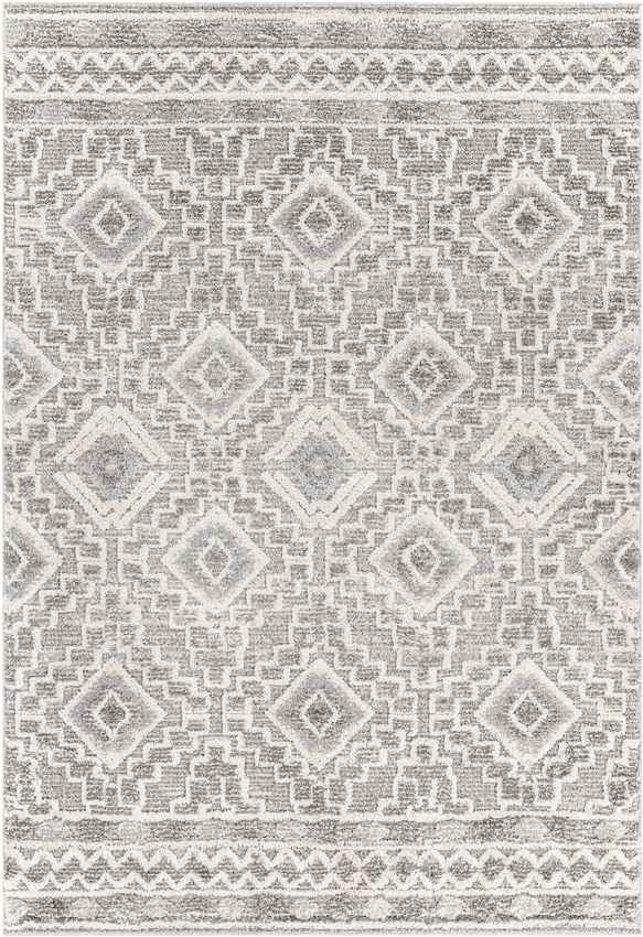 Stretford Global Medium Gray Area Rug