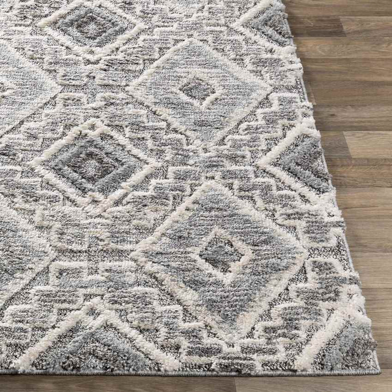 Stretford Global Medium Gray Area Rug