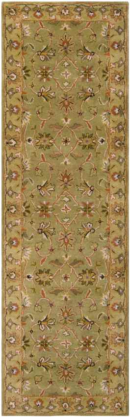 Forli Traditional Khaki Area Rug