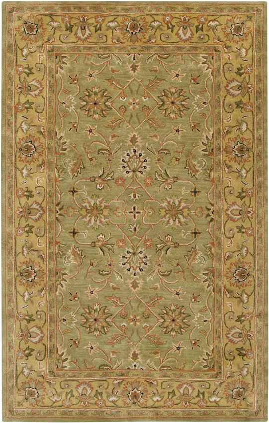 Forli Traditional Khaki Area Rug