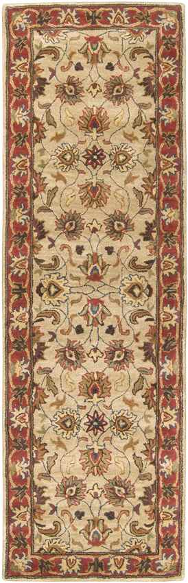 Paris Traditional Camel Area Rug