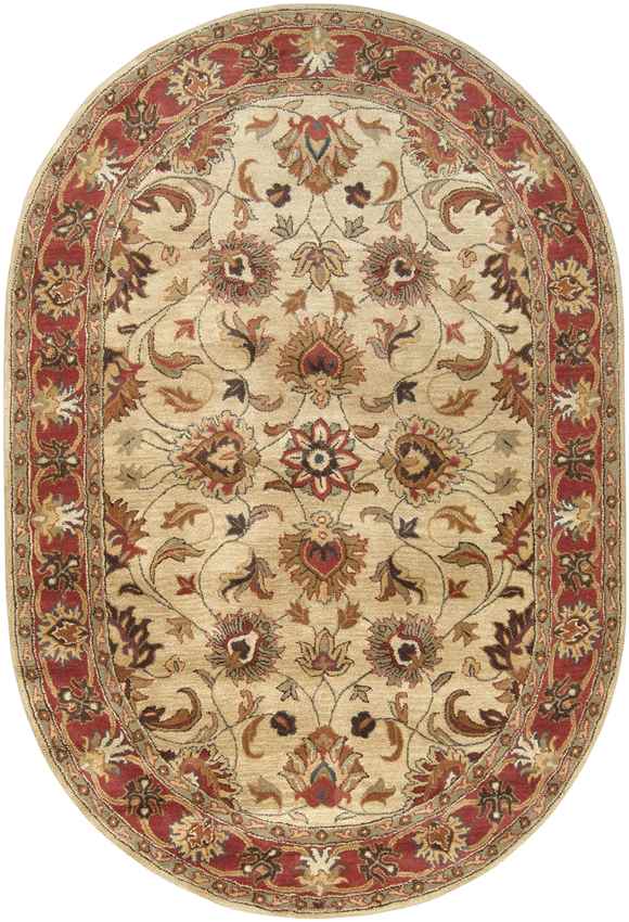 Paris Traditional Camel Area Rug