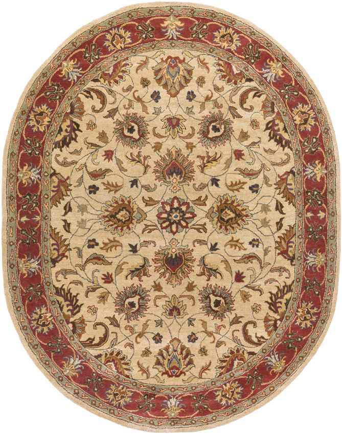 Paris Traditional Camel Area Rug