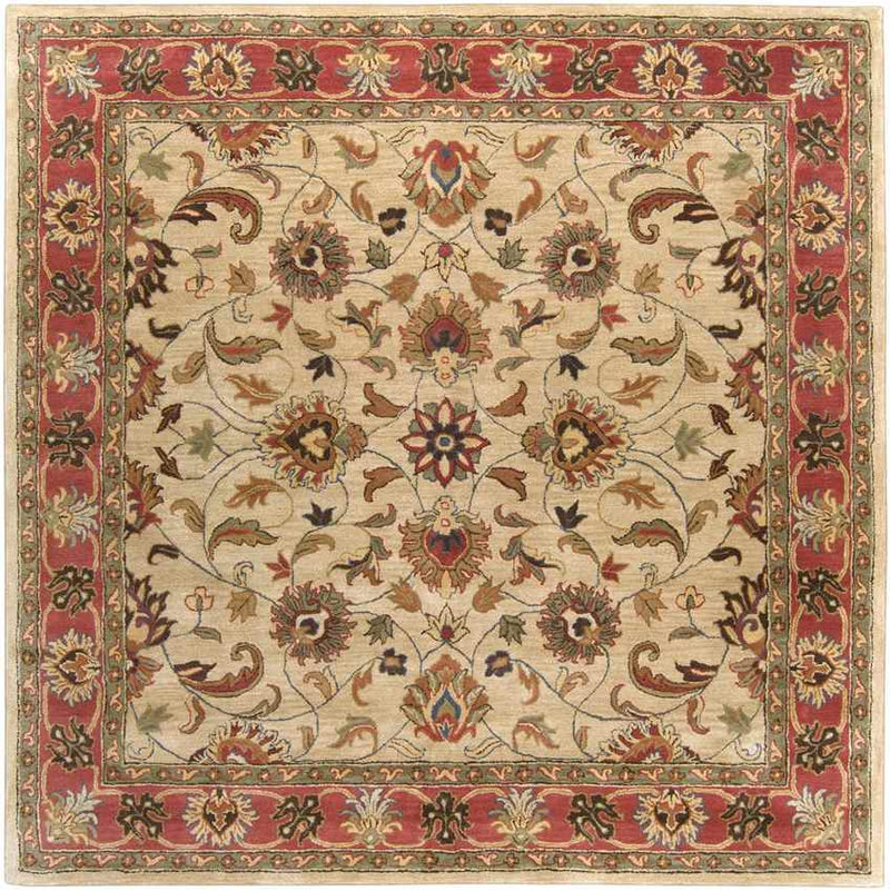 Paris Traditional Camel Area Rug