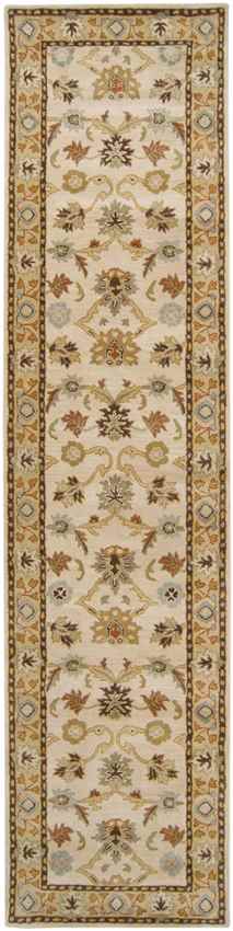 Didsbury Traditional Khaki Area Rug